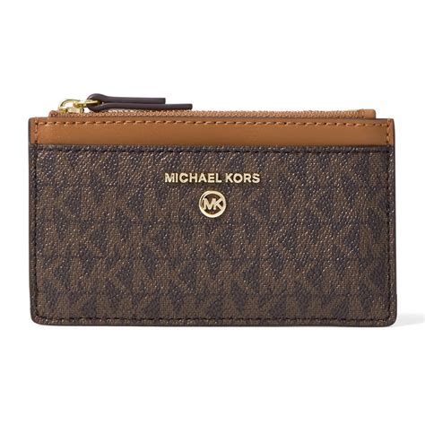 michael kors jet set charm zip card case